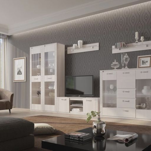 Витрина «Элана», белая